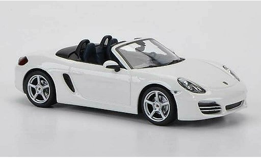 Porsche Boxster Base 1/43 Minichamps (987) weiss 2012 modellautos