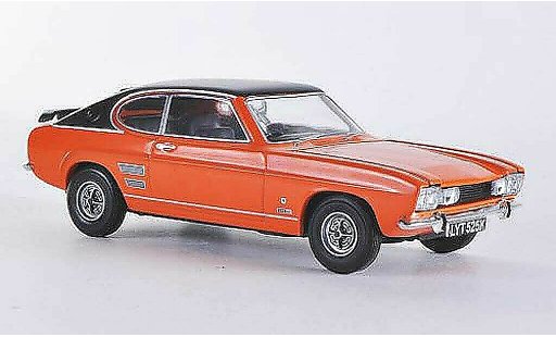 Ford Capri 1600 1/43 Vanguards Mk1 GT XLR orange/mattschwarz RHD modellautos