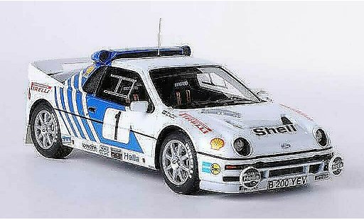 Ford RS 200 Rally 1/43 HPI No.1 S.Blomquist / D.Berglund Schweden 1986 modellautos