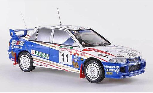 Mitsubishi Lancer Evolution III 1/43 HPI No.11 RalliArt T.Makinen / S.Harjanne Rally Neuseeland 1995 modellautos