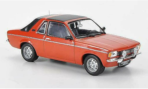 Opel Kadett C Aero 1/43 Hachette rot (ohne Magazin) 1978 modellautos