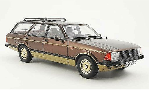 Ford Granada Turnier 1/18 BoS Models MKII Chasseur braun-met./gold limitierte Auflage 1.000 1980 modellautos