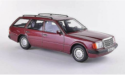 Mercedes 300 Coupe 1/18 BoS Models (S124) rot limitierte Auflage 1.000 st&Atilde;&frac14;ck 1990 modellautos