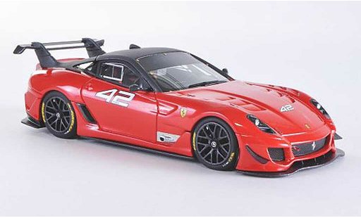 Ferrari 599 XX 1/43 Look Smart EVO No.42 rot F1 2007/grau modellautos