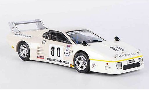 Ferrari 512 BB LM 1/43 Best No.80 Phillips / Earle / Jones Silverstone 1982 modellautos