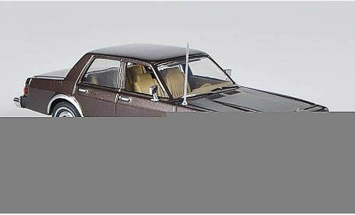 Dodge Diplomat Berline 1/43 American Heritage Models braun 1985 modellautos