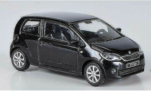 Skoda Citigo 3 portes 1/43 Abrex schwarz 3- 2012 modellautos