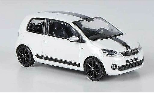 Skoda Citigo Sport Design 1/43 Abrex weiss 3-portes 2012 modellautos
