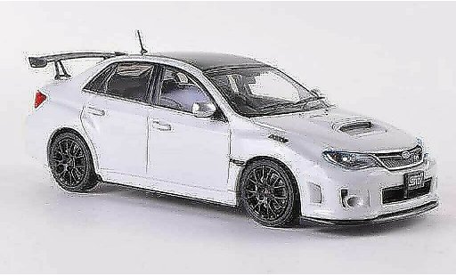 Subaru Impreza WRX 1/43 Ebbro STI S206 NBR Challenge Package weiss/carbon RHD modellautos