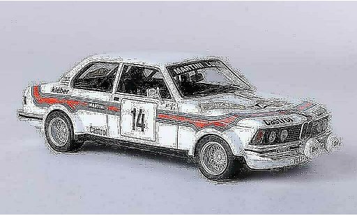 Bmw 323 Gr.2 1/43 Neo (E21) No.14 Martini Racing H.Delbar / W.Lux Boucles de Spa 1980 modellautos