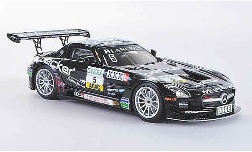Mercedes SLS GT3 1/43 Schuco AMG No.5 MS Racing Team Asch / Gotz ADAC GT Masters-Saison 2012 modellautos