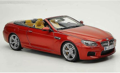 Bmw M6 Cabriolet 1/18 Paragon F12 orange 2012 modellautos