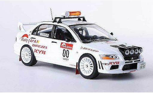 Mitsubishi Lancer Evolution VII 1/43 IXO No.00 Safety Car Rally Japan 2010 modellautos