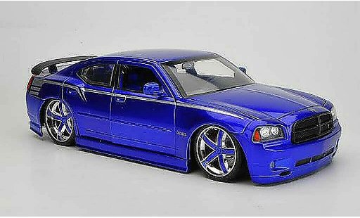 Dodge Charger 2006 1/18 Jada Toys SRT8 blau modellautos
