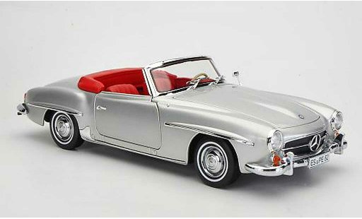 Mercedes 190 Base 1/18 Norev (W121 BII) grau modellautos