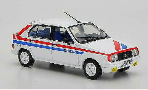 Citroen Visa Chrono 1/43 Nostalgie II weiss/blau/rot 1982 modellautos