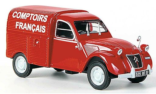 Citroen 2CV Fourgonnette 1/43 Eligor AZU Comptoirs Francais modellautos
