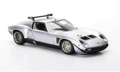 Lamborghini Miura Jota 1/43 FrontiArt SVR grau 1972 modellautos