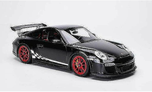 Porsche 911 GT3 RS 1/18 FrontiArt 2010 schwarz/weiss modellautos