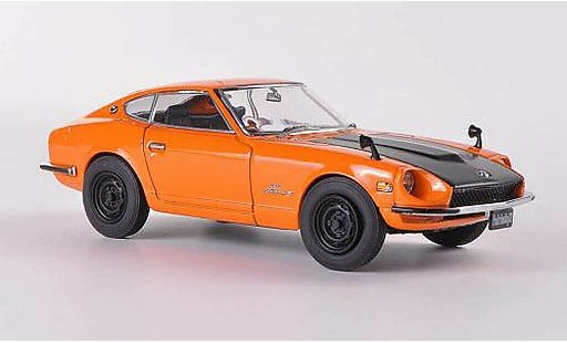 Nissan Fairlady Z Z432 1/43 Ebbro orange/mattschwarz RHD 1969 modellautos