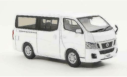 Nissan NV350 Base 1/43 Ebbro Caravan weiss RHD modellautos
