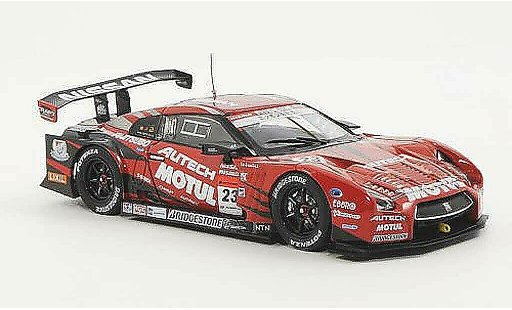 Nissan Skyline R35 1/43 Ebbro GT-R No.23 Motul Autech S.Motoyama / M.Krumm Low Down Force Super GT500 2012 modellautos