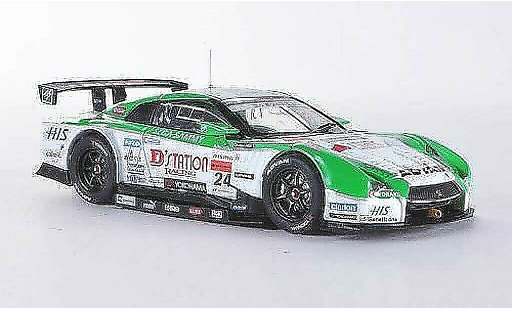 Nissan Skyline R35 1/43 Ebbro GT-R No.24 D station/Advan Low Down Force Super GT500 2012 modellautos