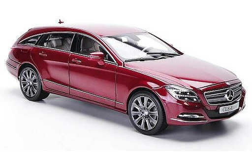 Mercedes Classe CLS Shooting Brake 1/18 Norev (X218) rot 2012 modellautos