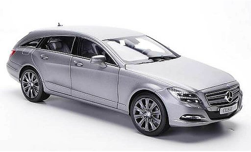 Mercedes Classe CLS Shooting Brake 1/18 Norev (X218) matt grau 2012 modellautos
