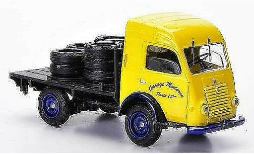 Renault Goelette Base 1/43 Solido Garage Moderne Pritsche mit Ladegut modellautos