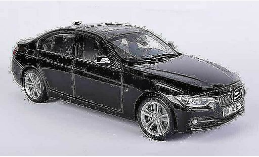 Bmw 335 berline 1/18 Paragon F30 3er Limousine schwarz 2012 modellautos