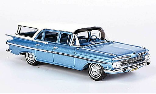 Chevrolet Impala Station Wagon 1/43 Spark 1959 graublau/weiss Sondermodell MCW L.E. 300 1959 modellautos