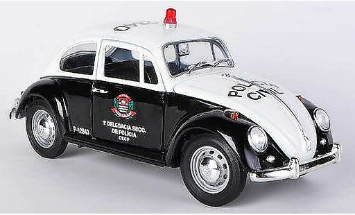 Volkswagen Kafer Base 1/18 Greenlight Policia Civil - Sao Paulo Polizei (BRA) 1967 modellautos