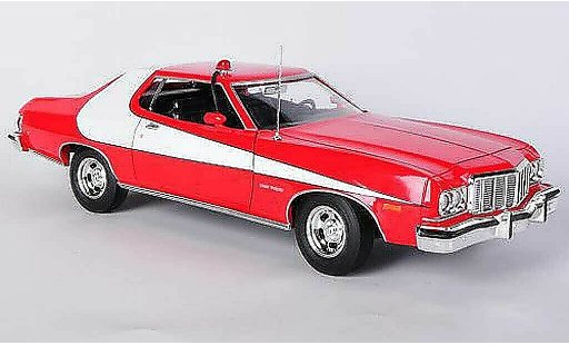 Ford Gran Torino Starsky and Hutch 1/18 Greenlight rot/weiss & 1974 modellautos