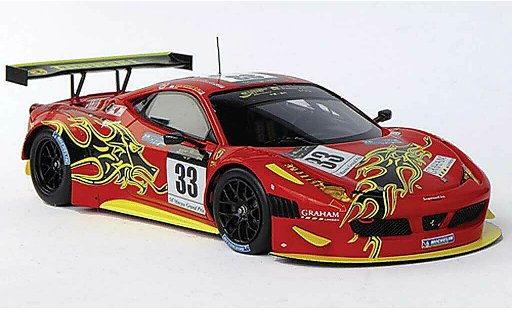 Ferrari 458 Italia GT3 1/43 Fujimi No.33 Clearwater Racing Mok Weng Sun GP Macao 2011 modellautos