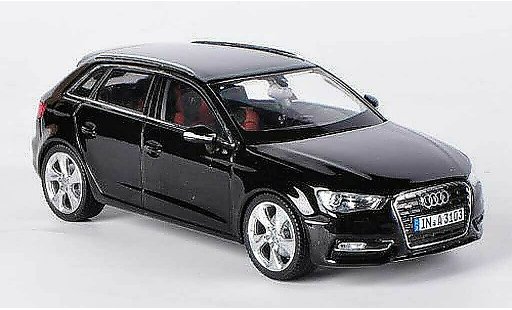 Audi A3 sportback 1/43 Schuco schwarz 2012 modellautos