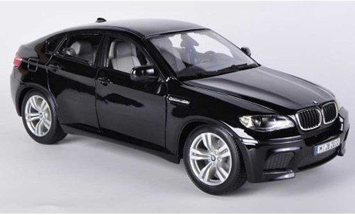 Bmw X6 M 1/18 Burago E71 schwarz modellautos
