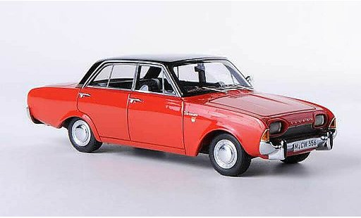 Ford Taunus 17M P3 1/43 Neo 4-turig rot/schwarz limitierte Auflage 300 st&Atilde;&frac14;ck modellautos