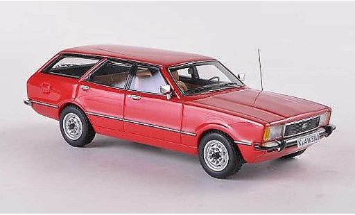 Ford Taunus TC2 1/43 Neo Turnier GL rot 1976 modellautos