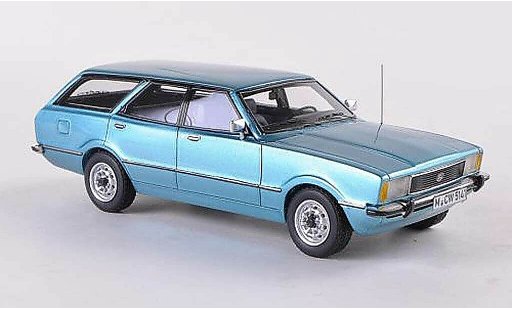 Ford Taunus TC2 1/43 Neo Turnier GL blau limitierte Auflage 300 st&Atilde;&frac14;ck 1976 modellautos
