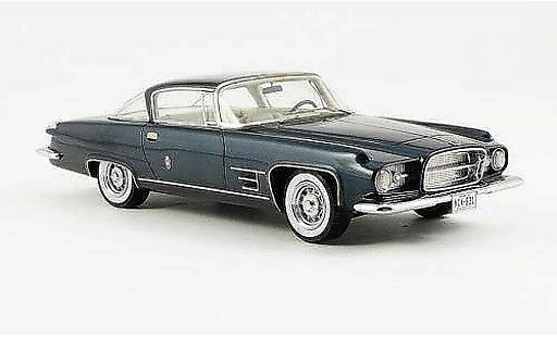 Chrysler Dual Ghia Coupe 1/43 American Excellence L6.4 Hardtop blau limitierte Auflge 500 st&Atilde;&frac14;ck 1957 modellautos