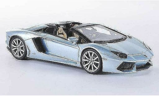 Lamborghini Aventador Roadster 1/43 Look Smart LP700-4 graublau modellautos