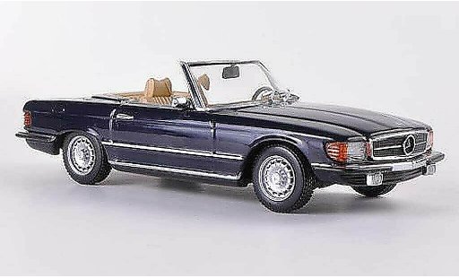 Mercedes 350 Base 1/43 Minichamps (R107) blau 1971 modellautos