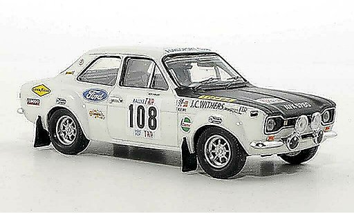 Ford Escort MK1 1/43 Trofeu 1600 TC No.108 R.Fiddler / B.Hughes Rally Portugal 1970 modellautos