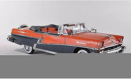 Mercury Montclair Convertible 1/18 Sun Star Cabrio l/schwarz-grau 1956 modellautos