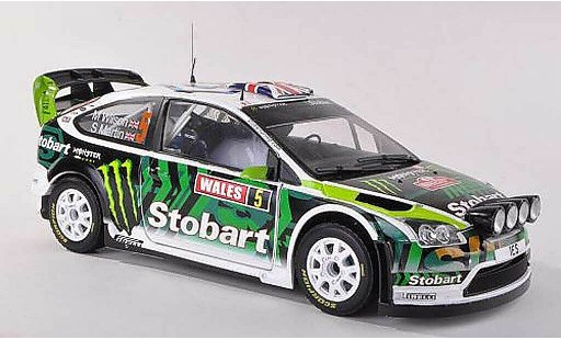 Ford Focus RS WRC 1/43 Sun Star 2008 No.5 Stobart/Monster Rally Grande-Bretagne 2010 M.Wilson/S.Martin modellautos