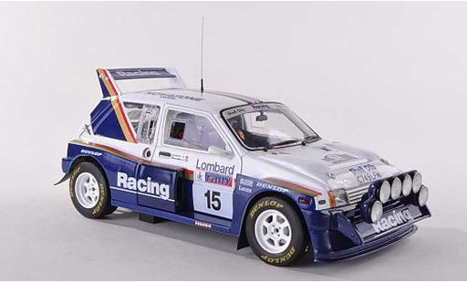 MG Metro 6R4 1/18 Sun Star No.15 Rothmans RAC Rally 1986 J.McRae/I.Grindrod modellautos