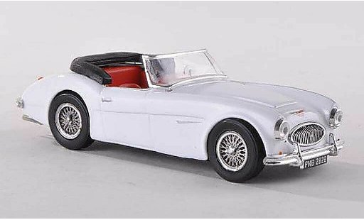 Austin Healey 3000 roadster 1/43 Vitesse ougr&Atilde;&frac14;n weiss RHD modellautos