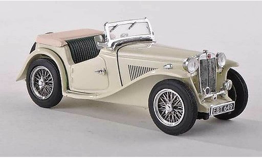 MG TC Base 1/43 Vitesse ougr&Atilde;&frac14;n beige RHD modellautos