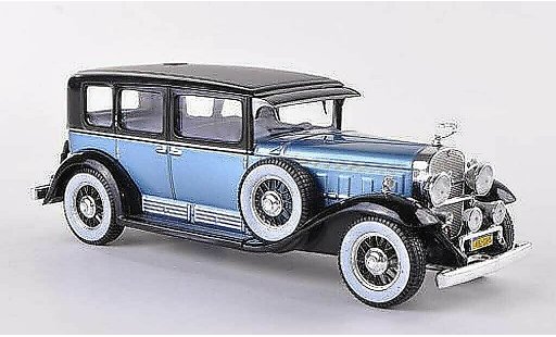 Cadillac V16 Sedan 1/43 WhiteBox blau/schwarz 1 modellautos